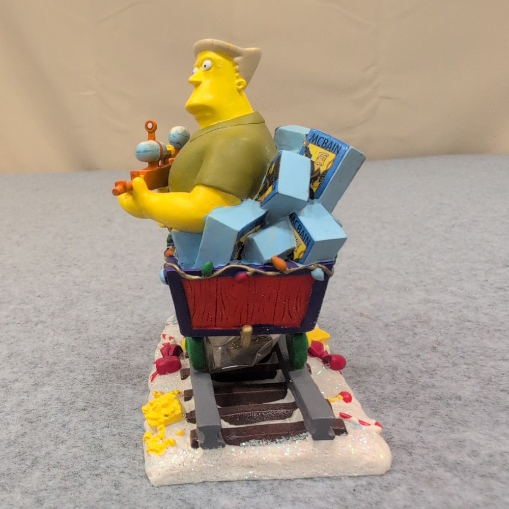 The Simpsons Christmas Express McBain Action Figure Giveaway Figurine 2005 0301 - Picture 2 of 5